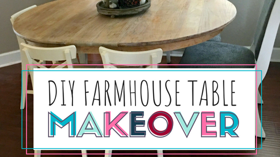 DIY Farmhouse table makeover tutorial how to strip and re stain your table.