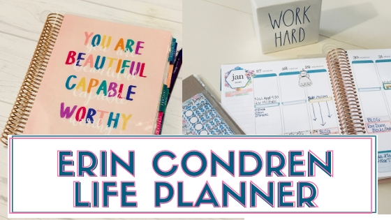 The Erin Condren Life Planner for 2020 and how I use it.