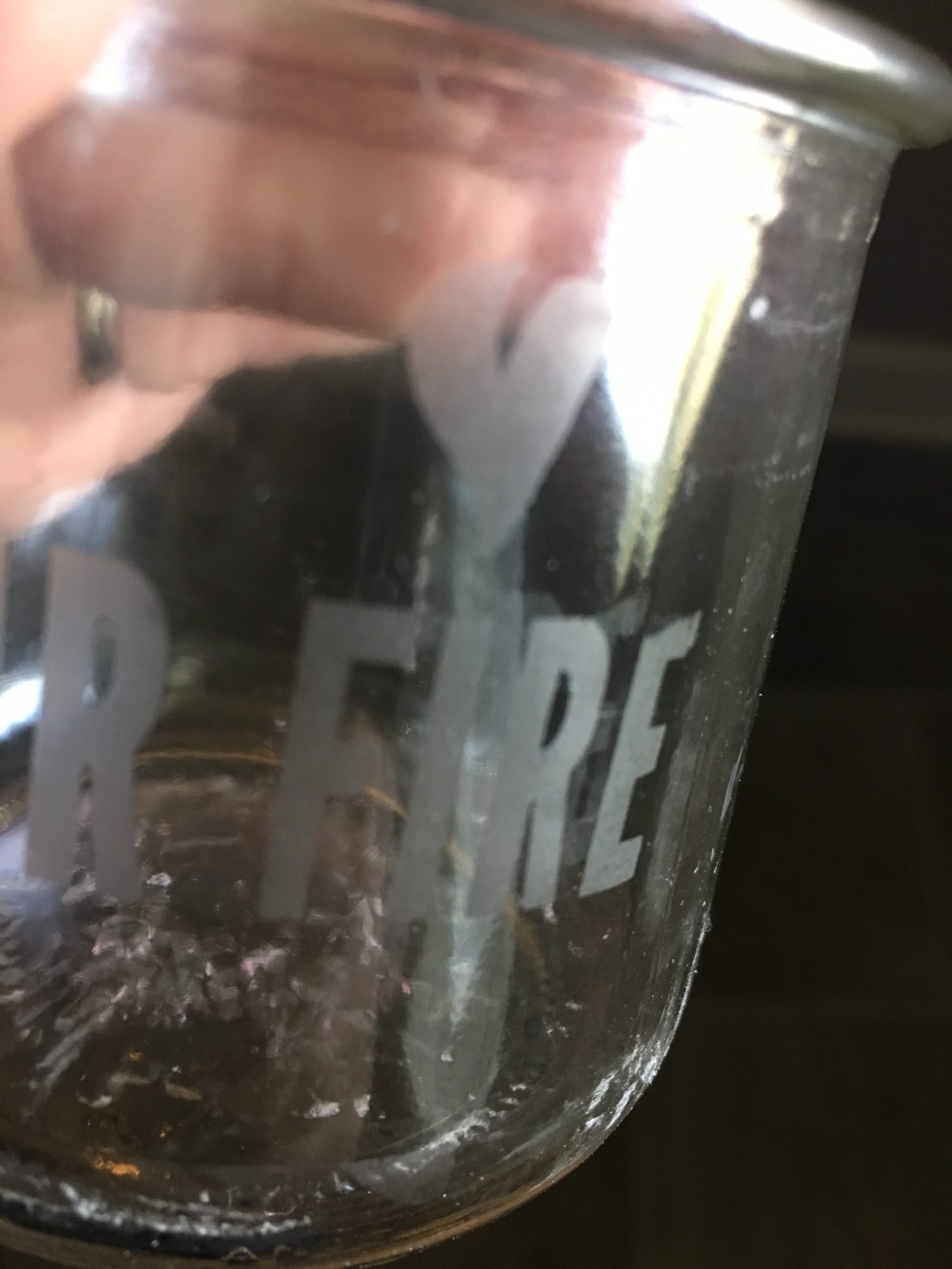 Learn How To Etch Glass Objects with Vinyl and Glass Etch Cream